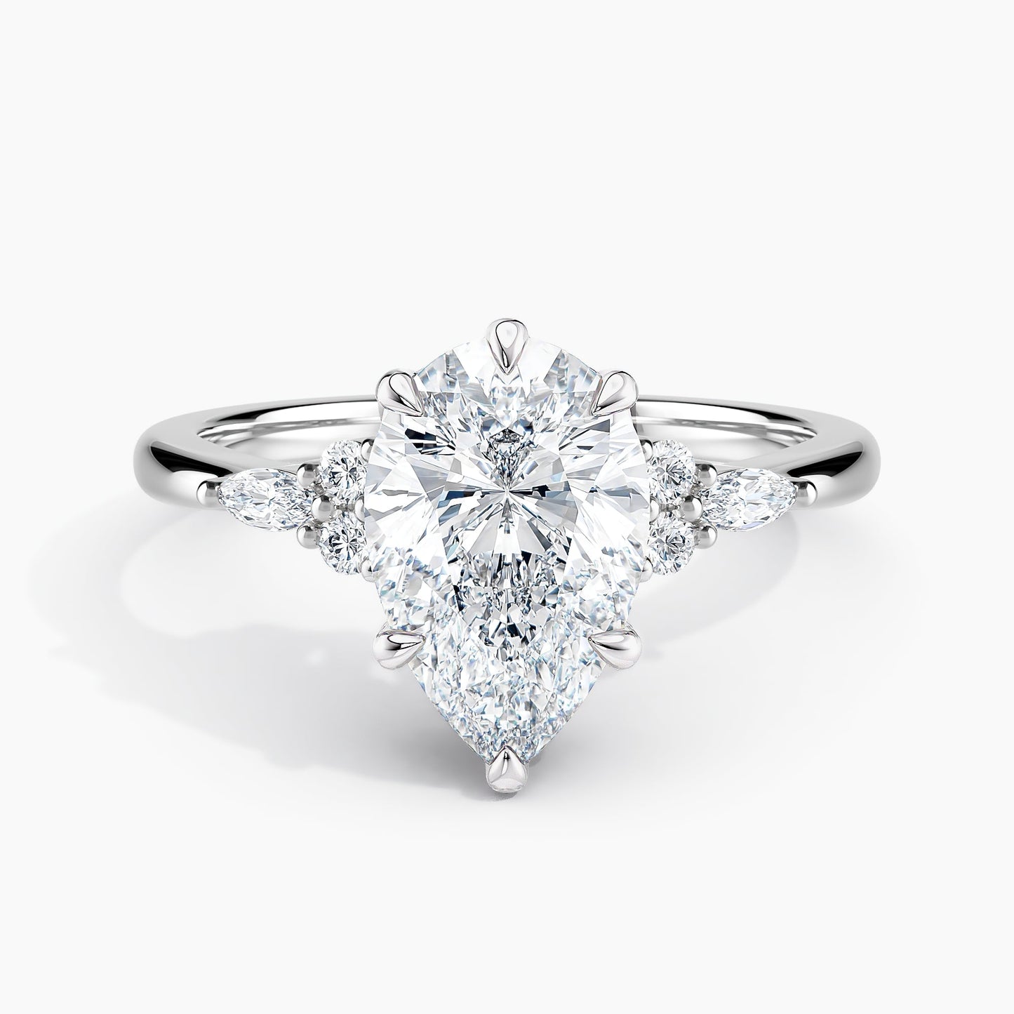 ABBY Nature Inspired Danity Lab Grown Diamond Engagement Ring